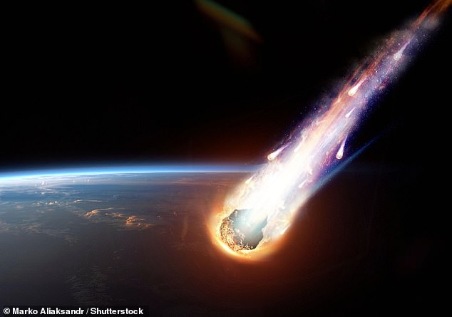 Secondo la NASA, il meteorite è salito nel cielo vicino a Papua Nuova Guinea a più di 100.000 miglia orarie e ha colpito vicino all'isola di Manus l'8 gennaio 2014 (immagine concettuale)