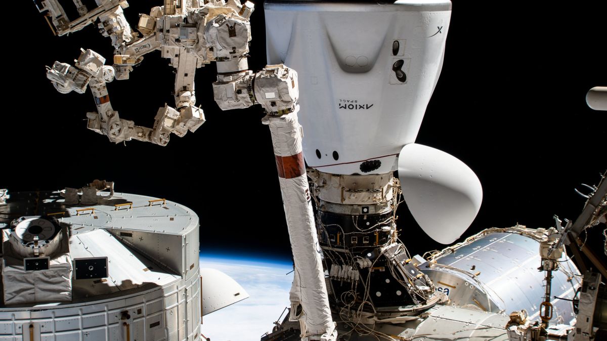 Guarda la missione speciale degli astronauti Ax-1 di SpaceX partire dalla stazione spaziale stasera