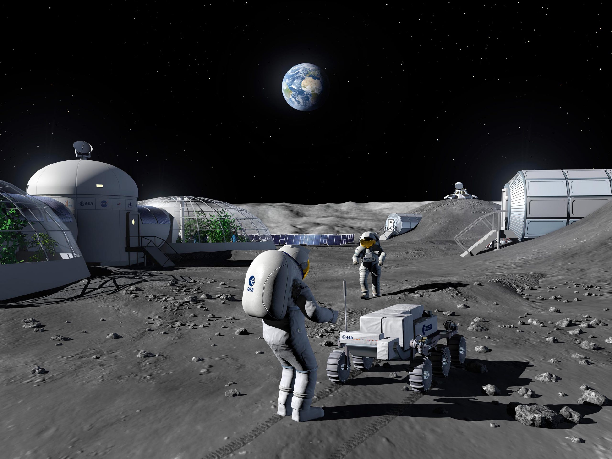 Il suolo lunare può essere utilizzato per generare ossigeno e carburante per gli astronauti sulla luna