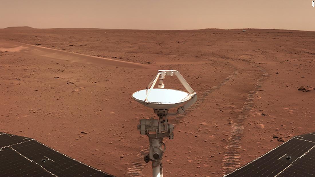 La sonda cinese fa una sorprendente scoperta dell'acqua nel sito di atterraggio su Marte