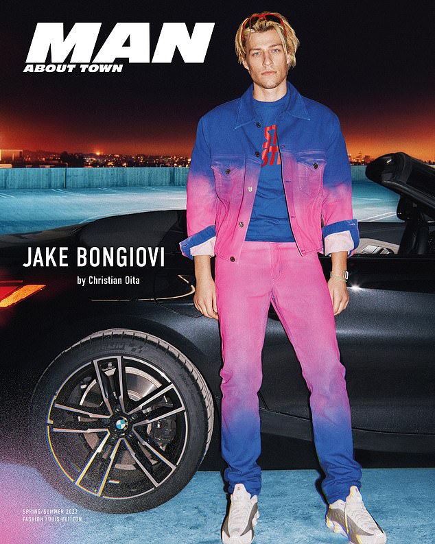 Cover star: Jake Bongiovi, 20 anni, intento invece a continuare la carriera di attore, racconta a Man About Town