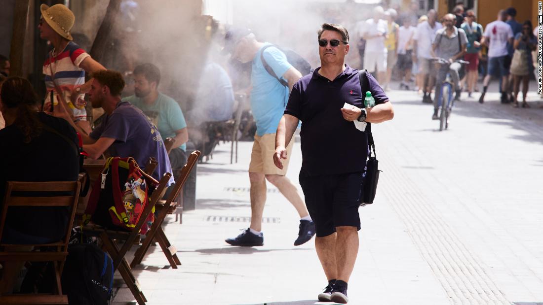 Ondata di caldo in Spagna: il Paese sta assistendo a una temperatura di 40 gradi Celsius