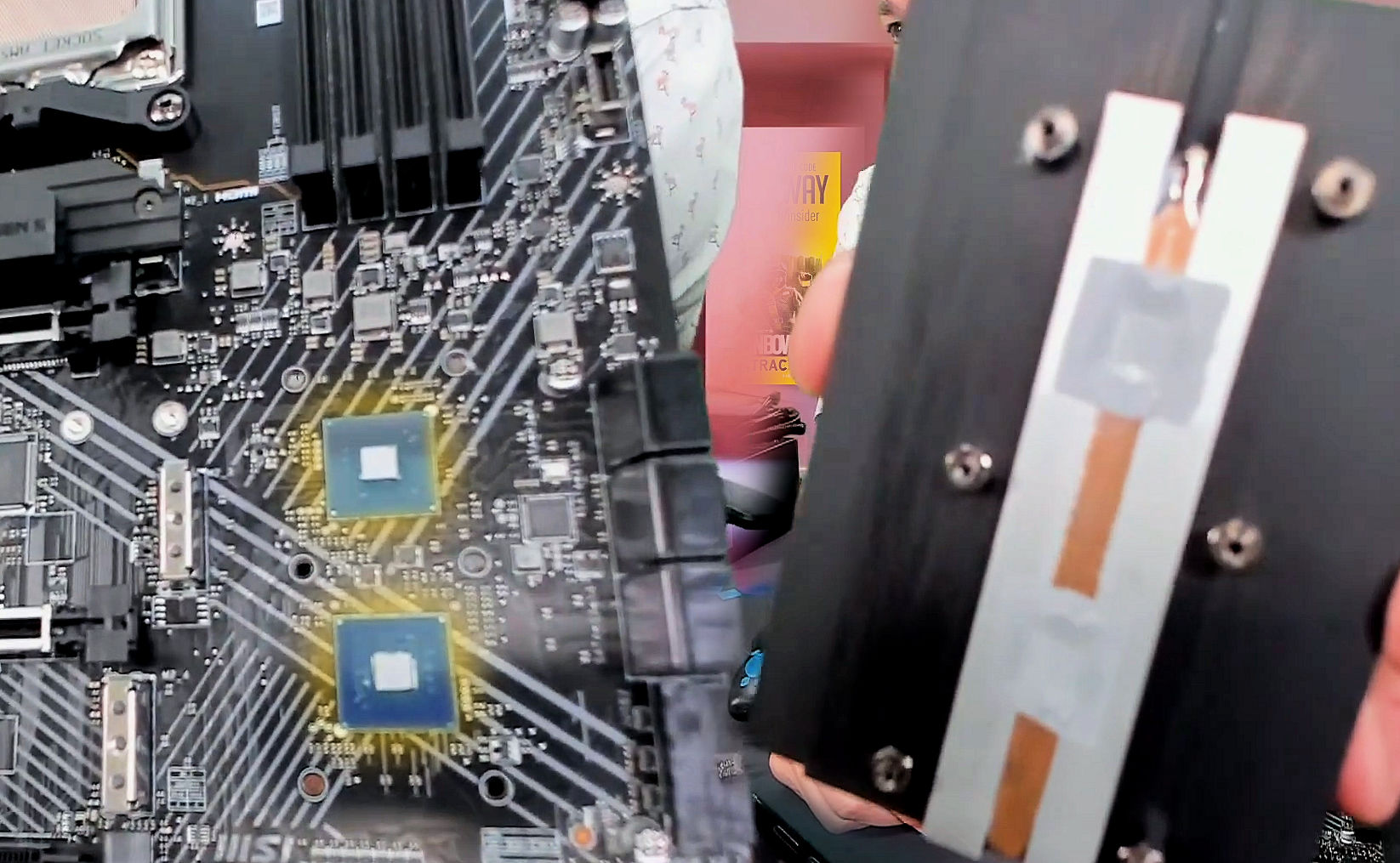 MSI presenta il design a doppio chip per la scheda madre AMD X670