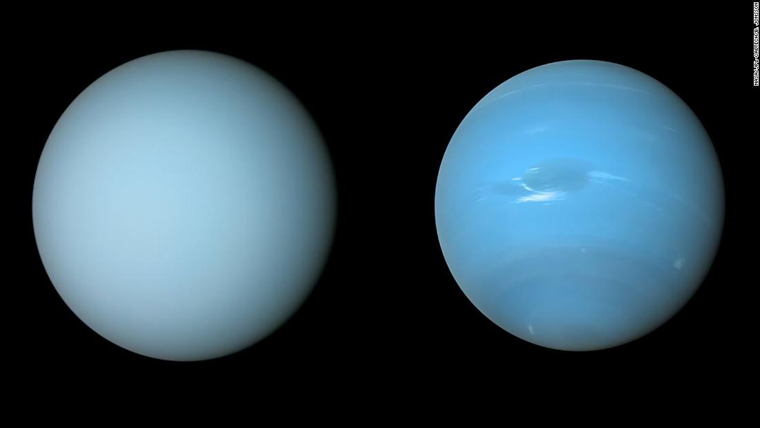 I telescopi rivelano perché Nettuno è più blu di Urano