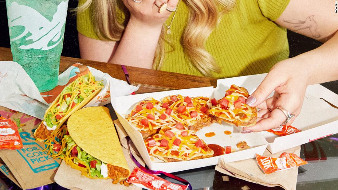 Taco Bell sta finendo la pizza messicana