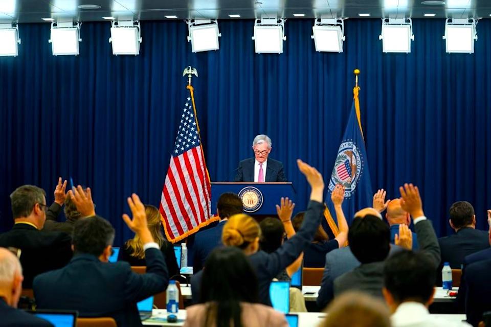 Il presidente della Federal Reserve Jerome Powell (Getty Images)