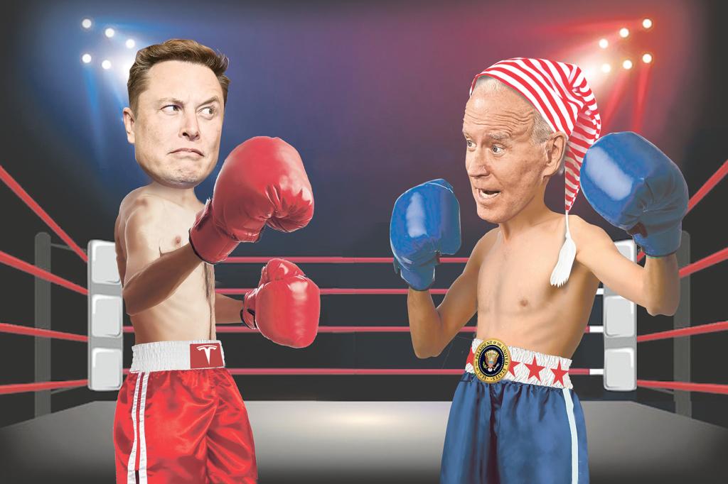 Joe Biden ed Elon Musk in una guerra di parole sullo stato dell'economia statunitense