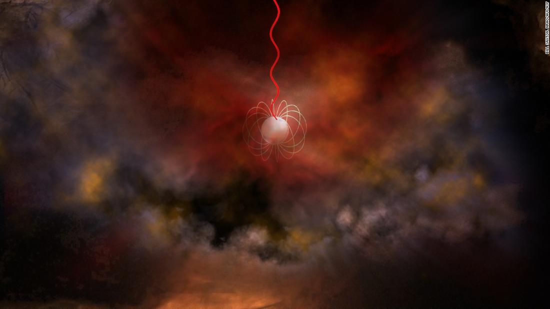 Una nuova, insolita e ricorrente raffica radiofonica veloce rilevata a 3 miliardi di anni luce di distanza