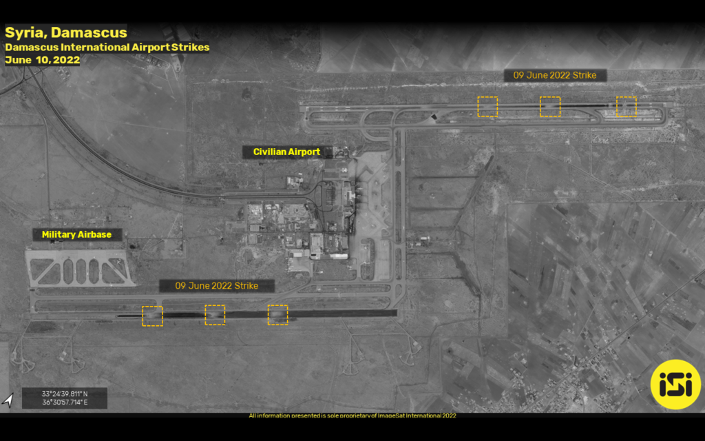 La Russia attacca Israele, poiché le immagini satellitari mostrano l'aeroporto di Damasco "disabile" dopo il raid