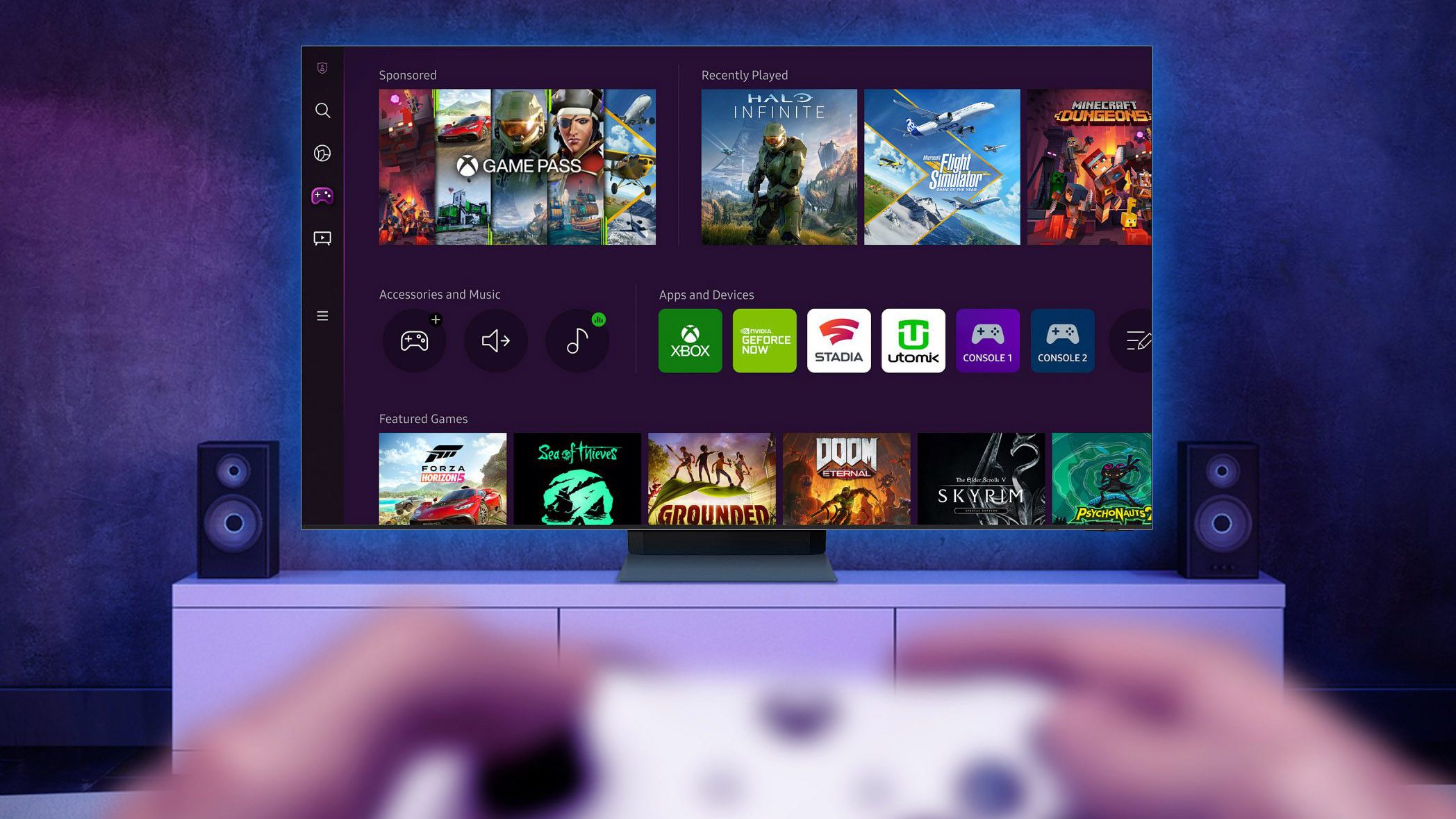 App Samsung Xbox Cloud Gaming TV