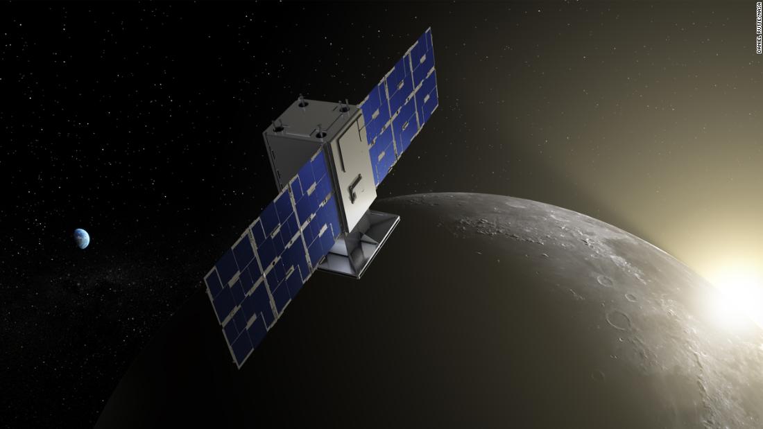 Veicolo spaziale a microonde lanciato per testare una nuova orbita tra la Terra e la Luna