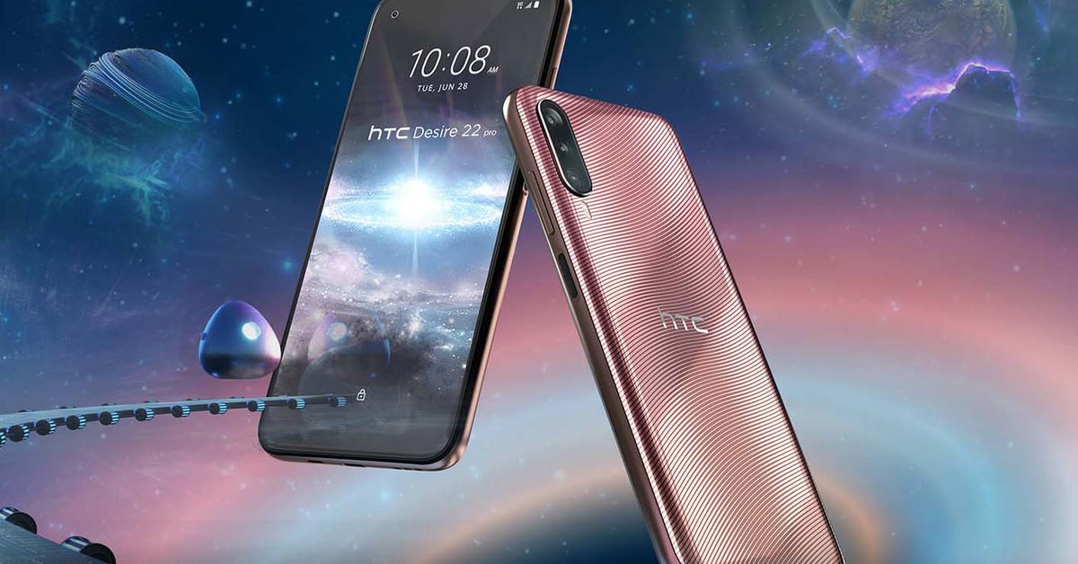 La divisione smartphone di HTC oscilla con il Desire 22 Pro incentrato sul metaverso