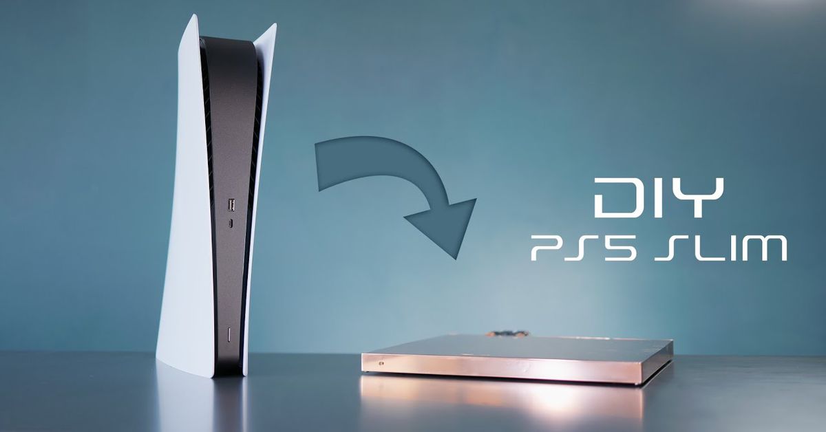 La prima PlayStation 5 "Slim" al mondo è ora qui grazie a uno YouTuber