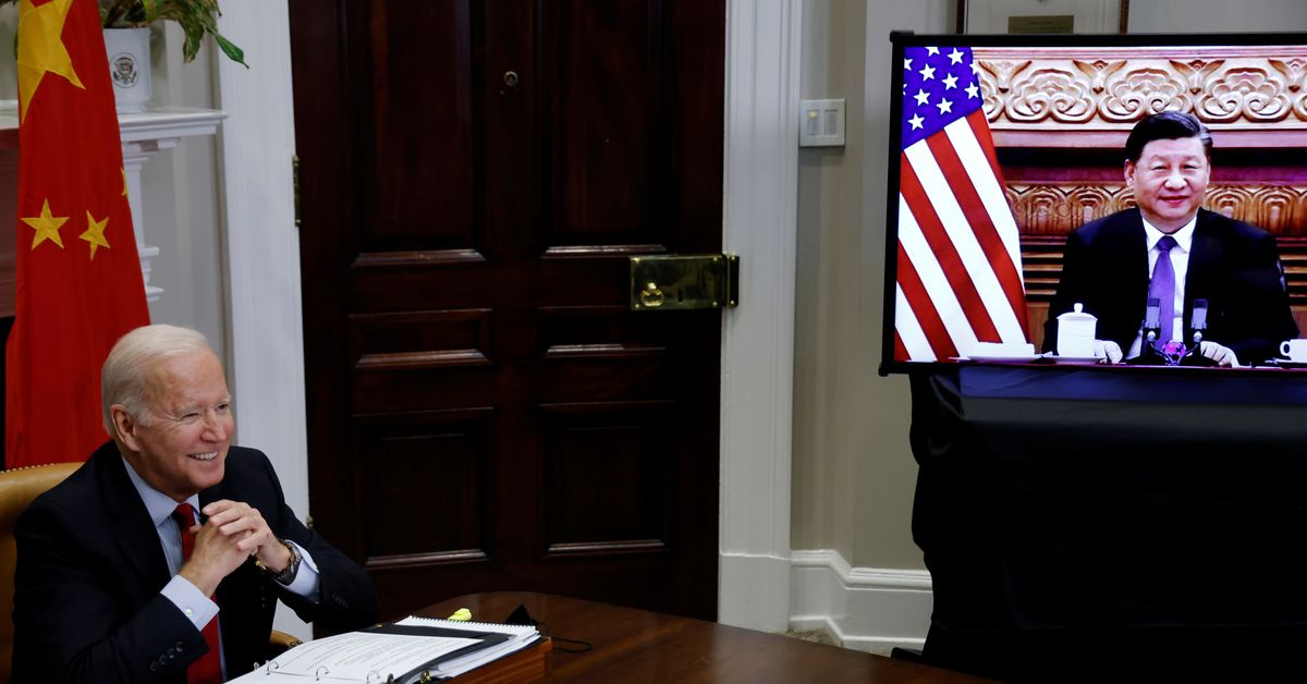 Biden inizia la sua quinta telefonata con il presidente cinese, mentre cerca di allentare le tensioni a Taiwan