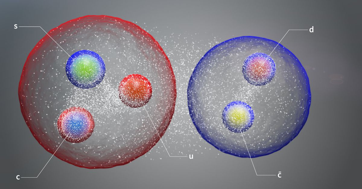 Gli scienziati del CERN hanno osservato per la prima volta tre particelle "strane".