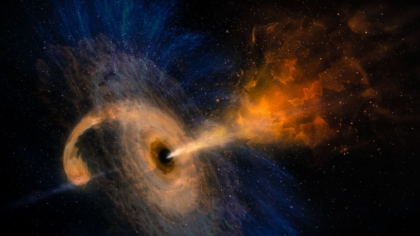 Una stella in orbita attorno al buco nero della Via Lattea a 18 milioni di miglia orarie
