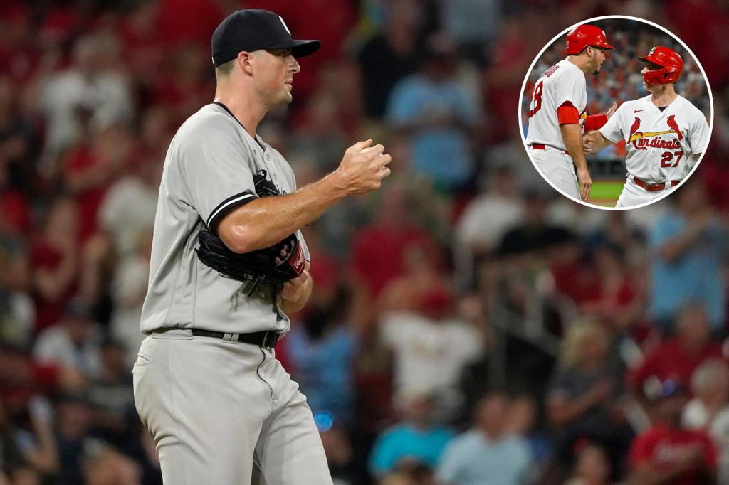 Clay Holmes salva di nuovo per annegare Yankees in perdita contro i Cardinals