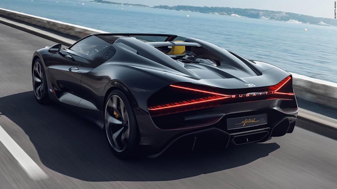 Bugatti spera che la sua ultima auto a benzina sarà la decappottabile più veloce del mondo
