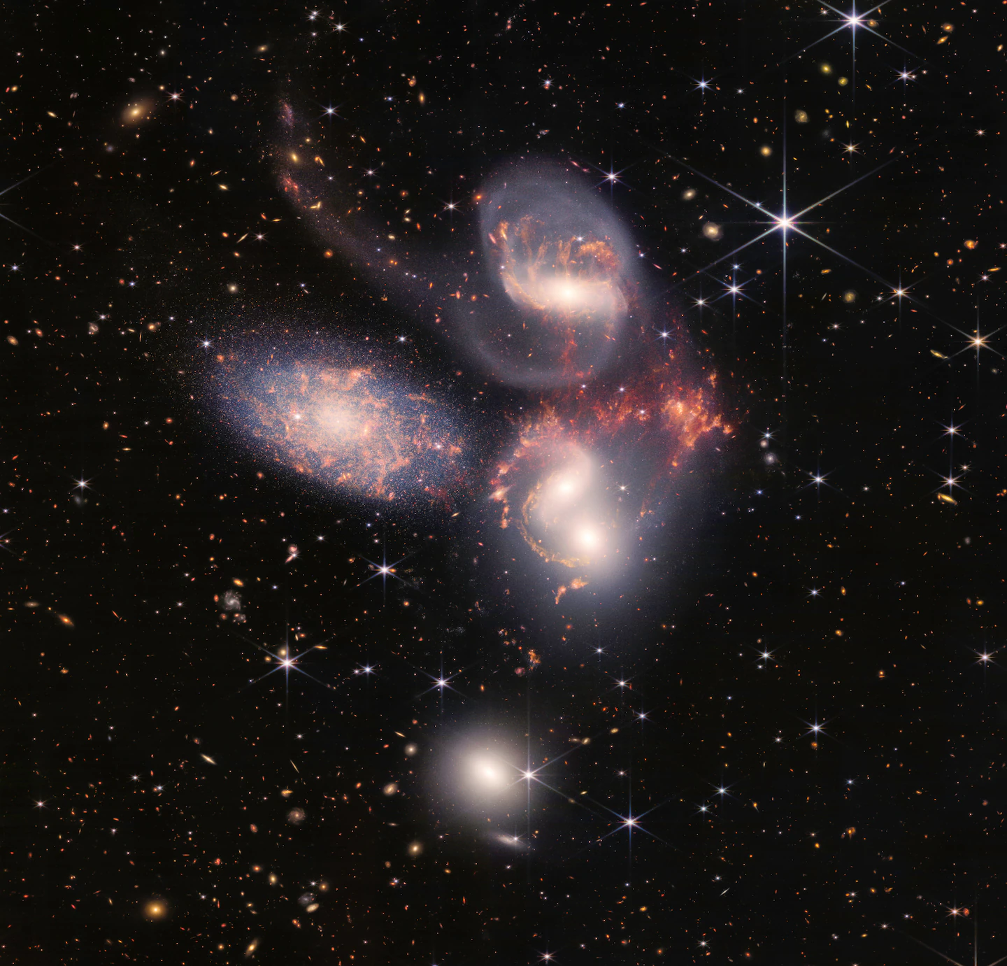 Il telescopio Webb mette a fuoco le prime galassie e Giove