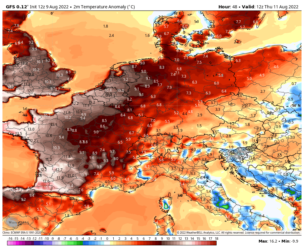 Un'altra ondata di caldo intenso sta colpendo l'Europa, provocando allarmi