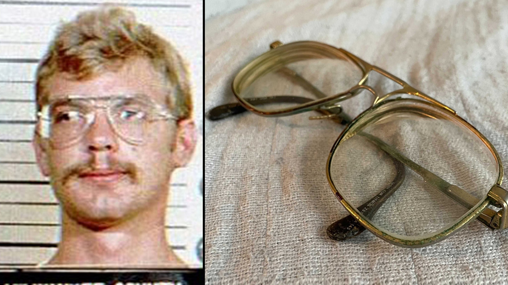 Occhiali da prigione Jeffrey Dahmer in vendita per $ 150.000