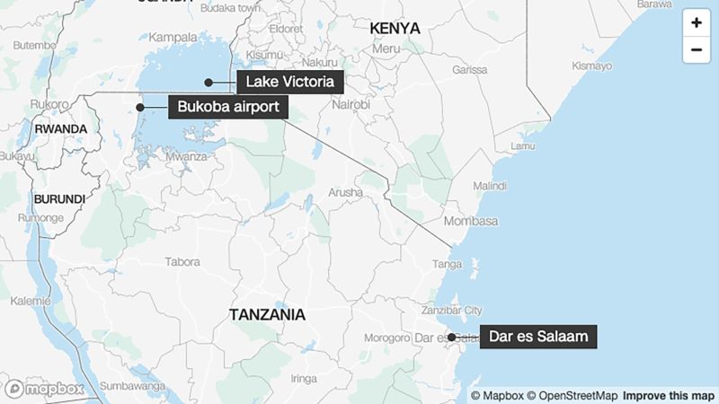 Incidente sul lago Victoria: aereo commerciale affonda nel lago in Tanzania
