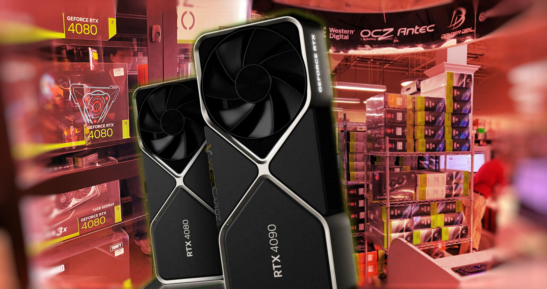 NVIDIA ha già venduto 160.000 schede grafiche GeForce RTX 40, ma i negozi sono ancora pieni di RTX 4080