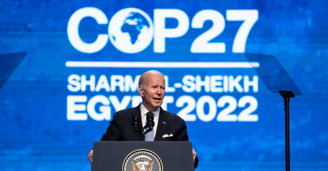 Ecco cosa è successo quando Biden ha parlato al vertice COP27 sul clima