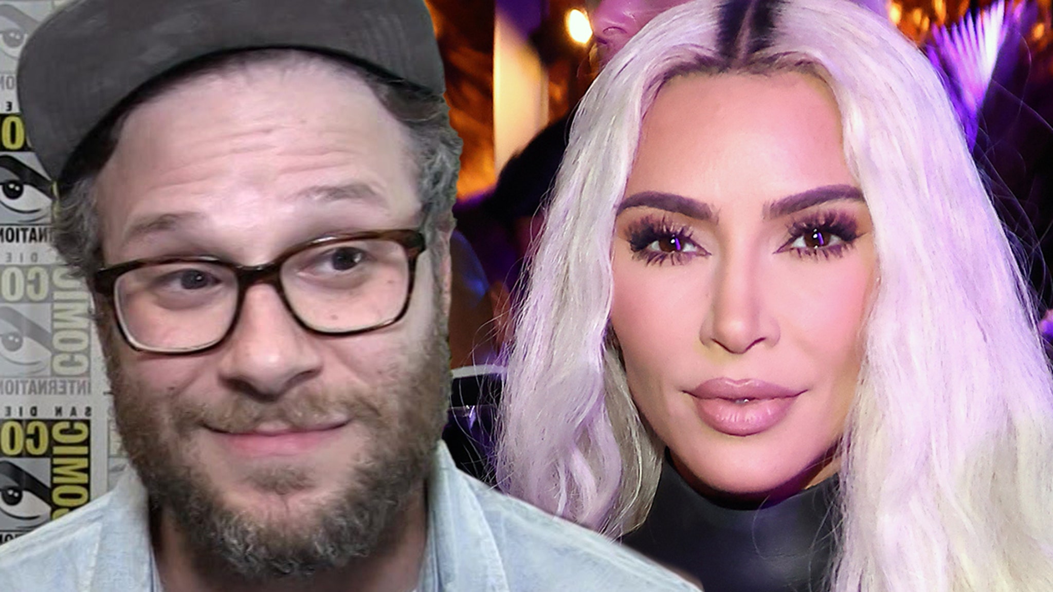 Seth Rogen scherza sull'assenza di Kim Kardashian dalle donne a colazione