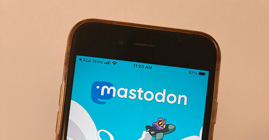 Twitter per vietare gli account che si collegano a concorrenti di social media come Mastodon